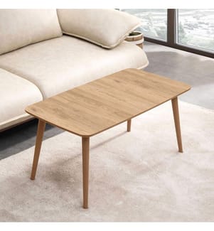 Couchtisch, Eiche, 100 % MDF