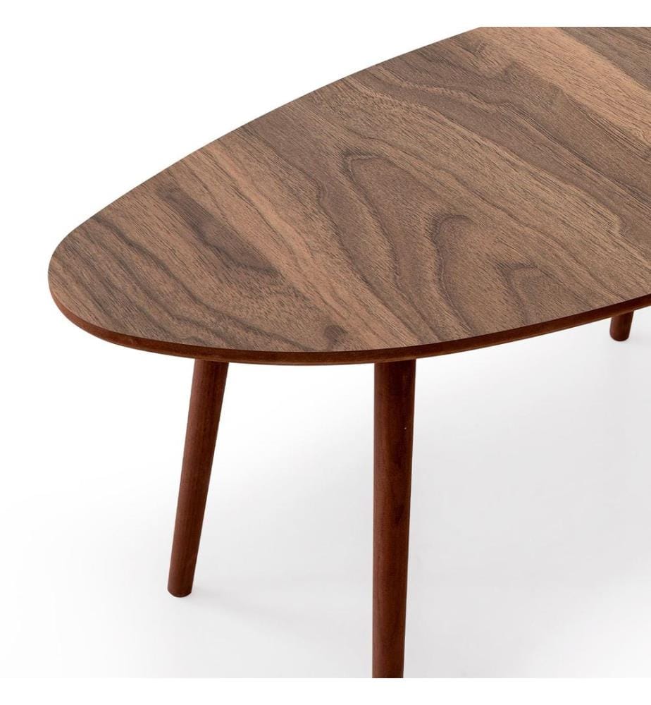Table basse, noyer, 100 % MDF