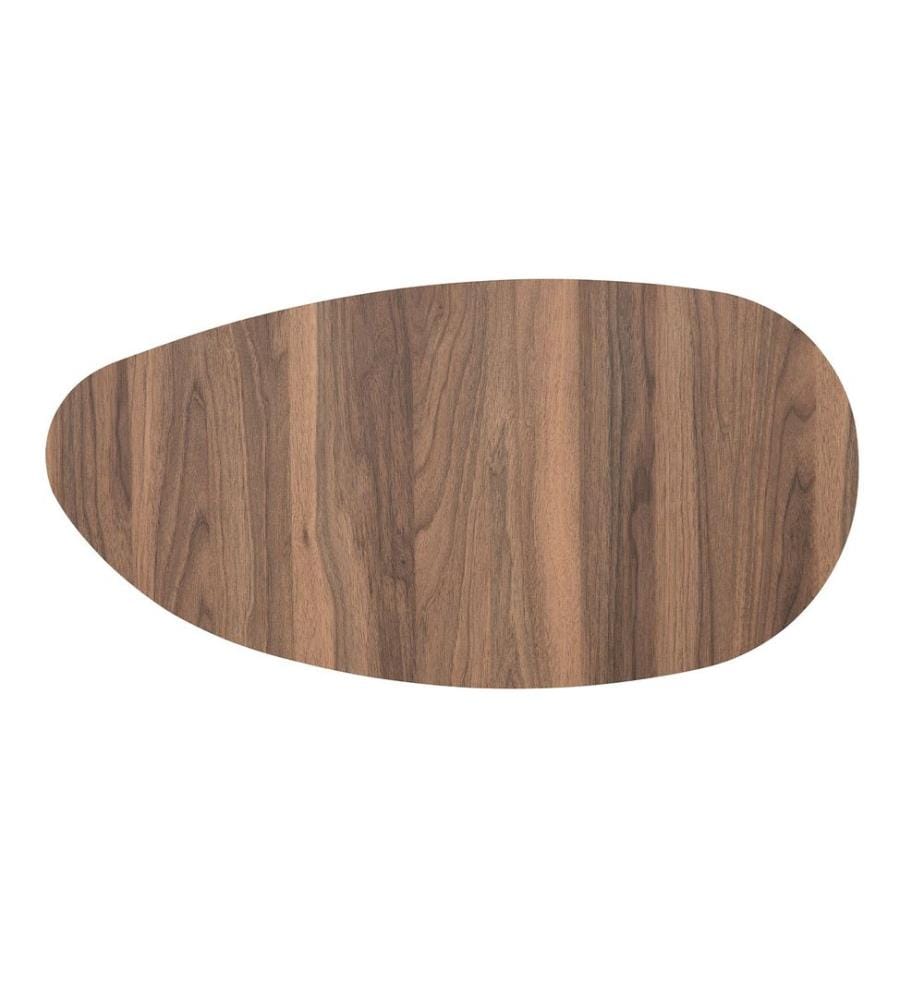 Table basse, noyer, 100 % MDF