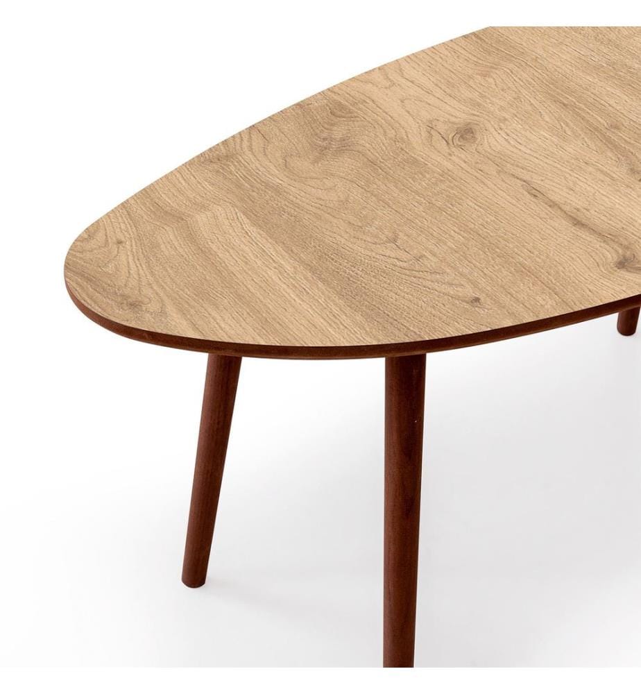 Couchtisch, Eiche, 100 % MDF