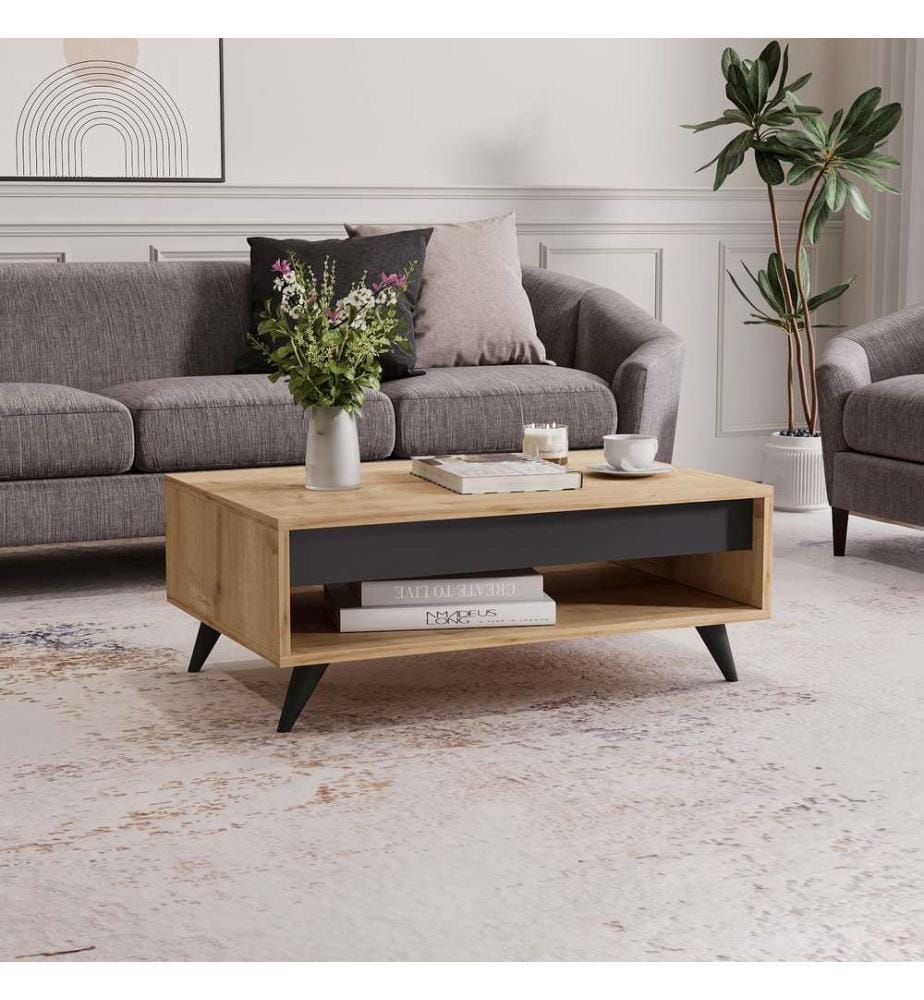 Couchtisch, Saphir-Eiche, 100 % MELAMINBESCHICHTETE SPANPLATTE