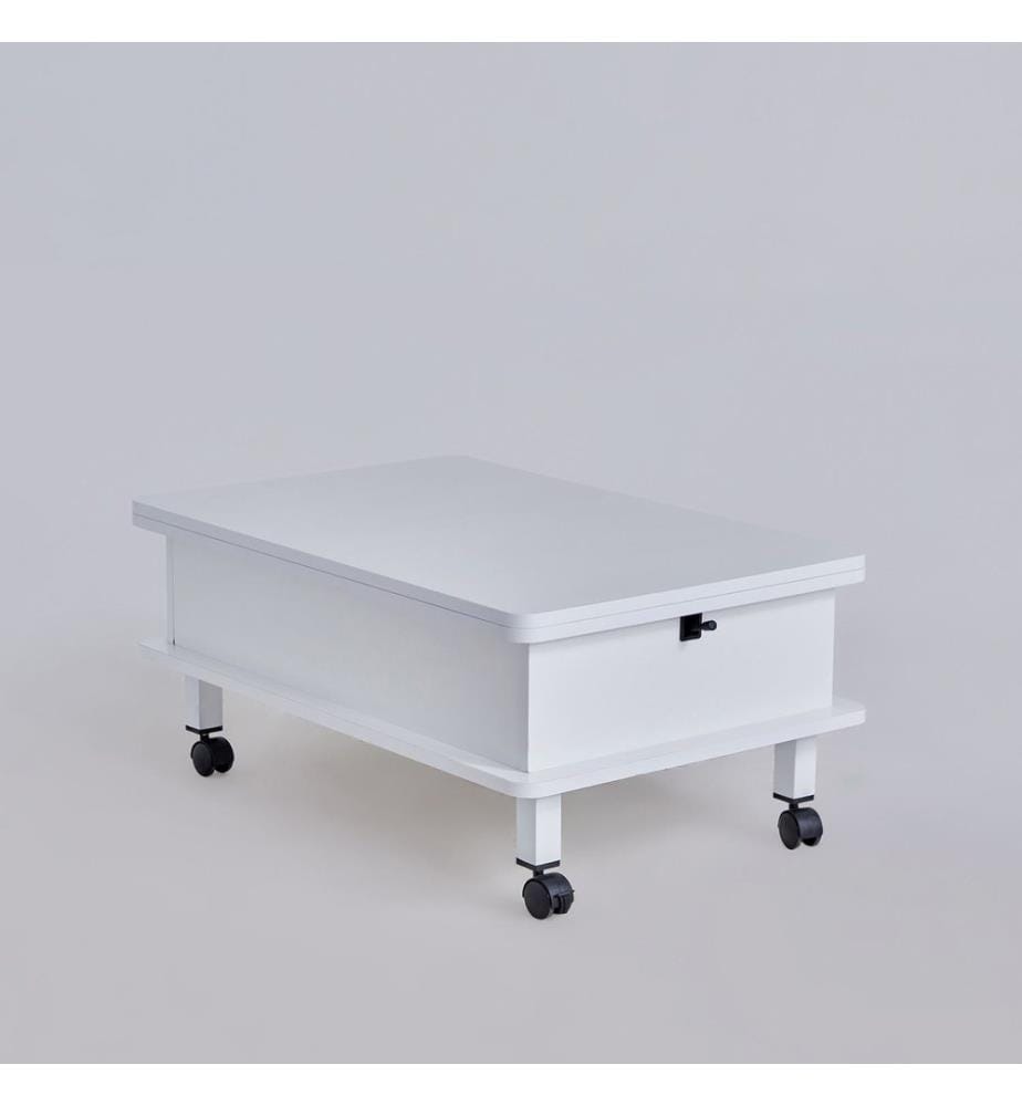 Couchtisch, Weiss, 100 % MELAMINBESCHICHTETE SPANPLATTE