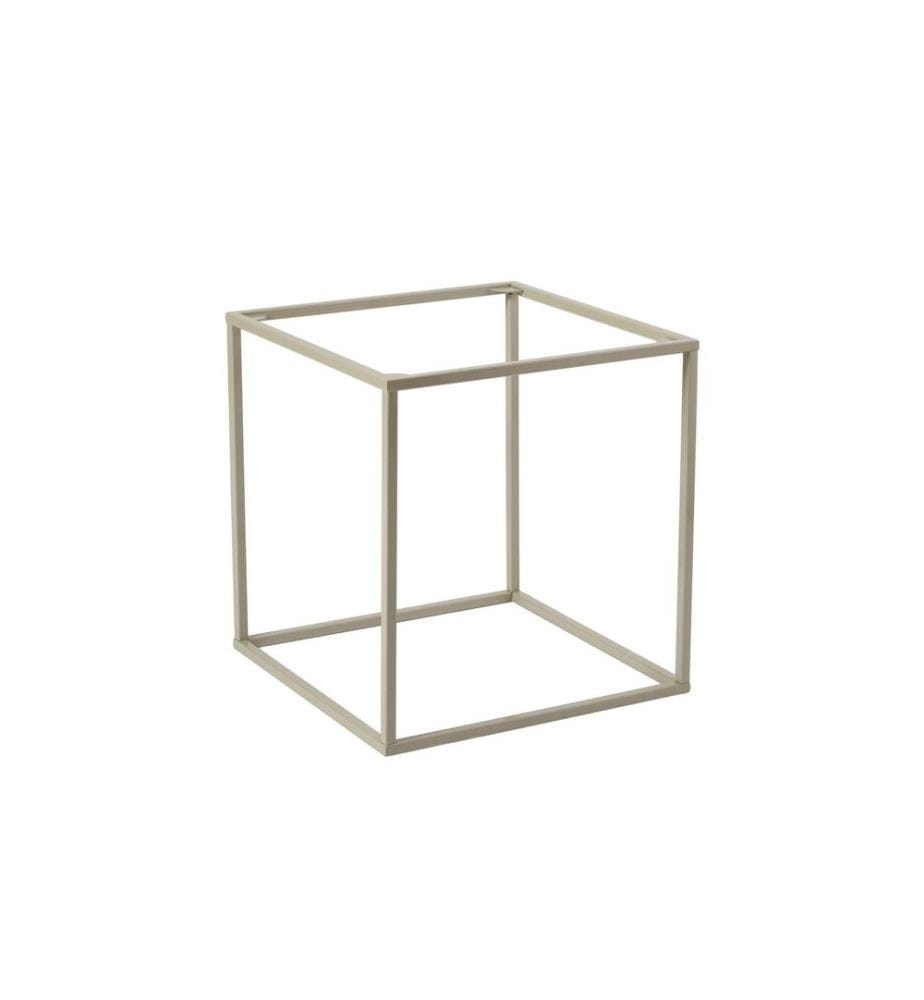 Couchtisch, Taupe, 100 % METALL