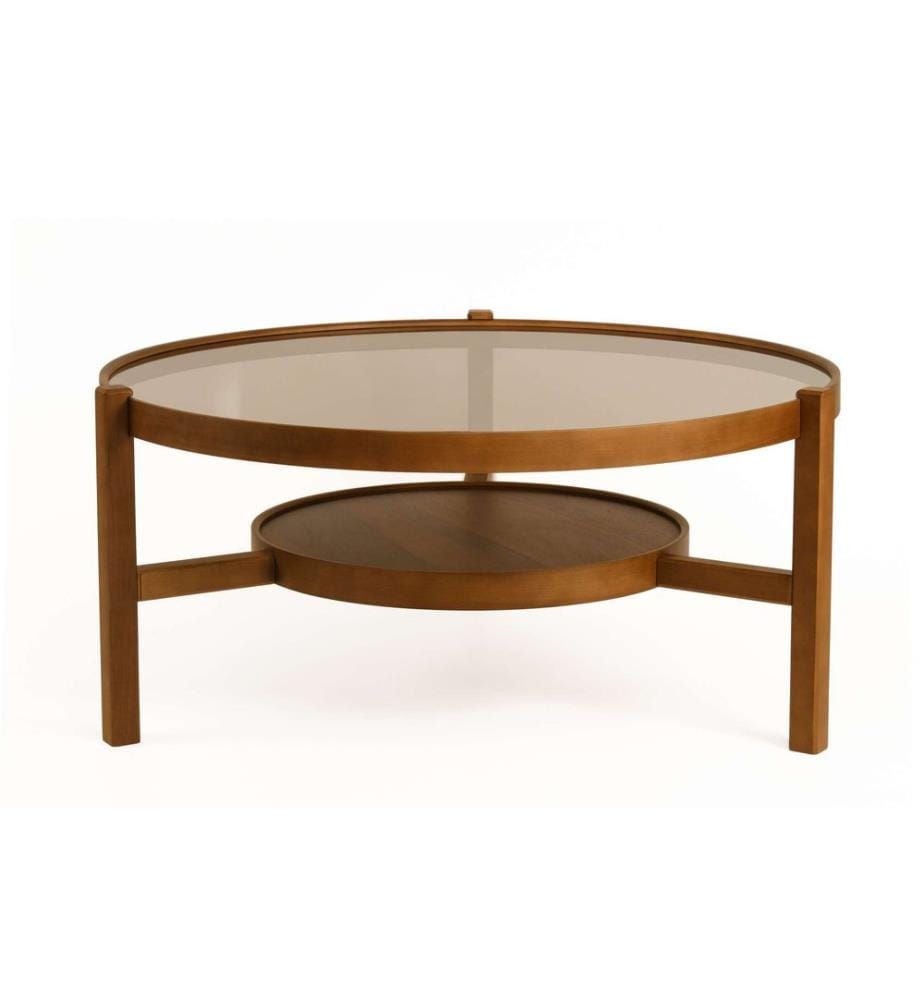 Couchtisch, Nussbaum, 100 % MASSIVHOLZ
