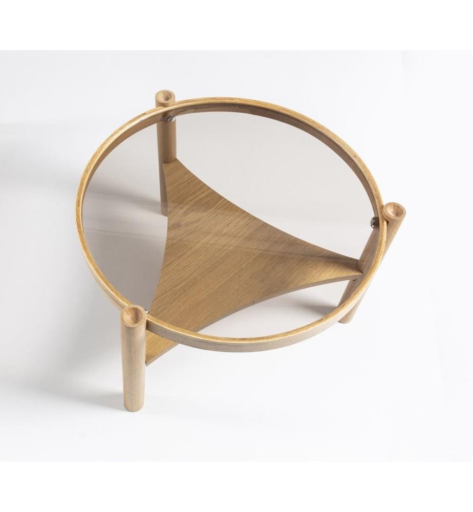 Table basse, chêne, 100 % BOIS DE CHÊNE MASSIF