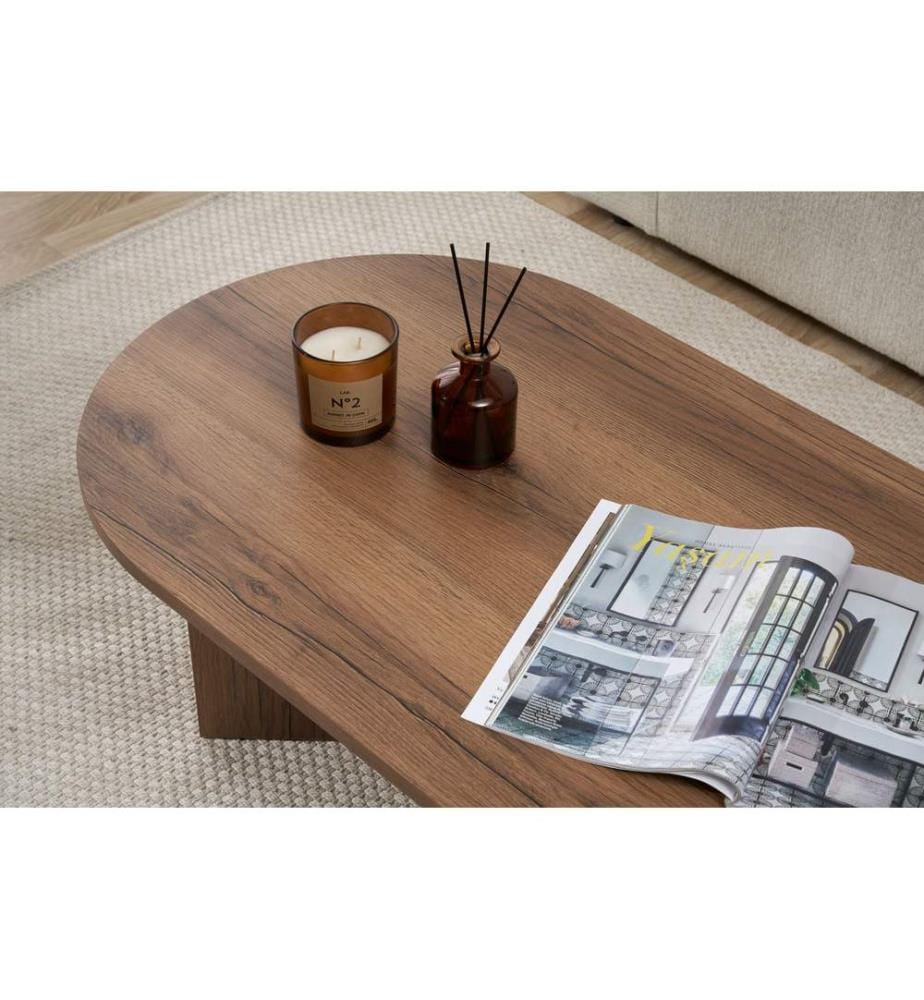 Couchtisch, Nussbaum, 100 % MELAMINBESCHICHTETE SPANPLATTE