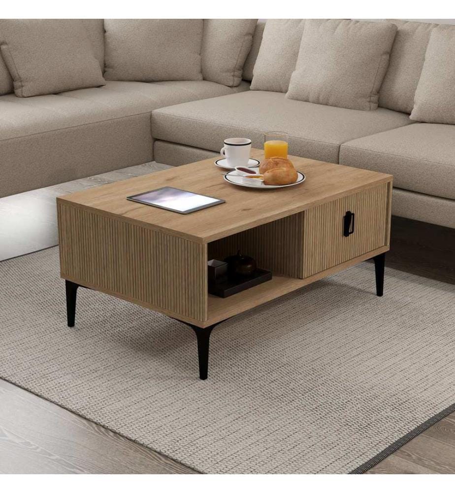 Couchtisch, Saphir-Eiche, 100 % MELAMINBESCHICHTETE SPANPLATTE