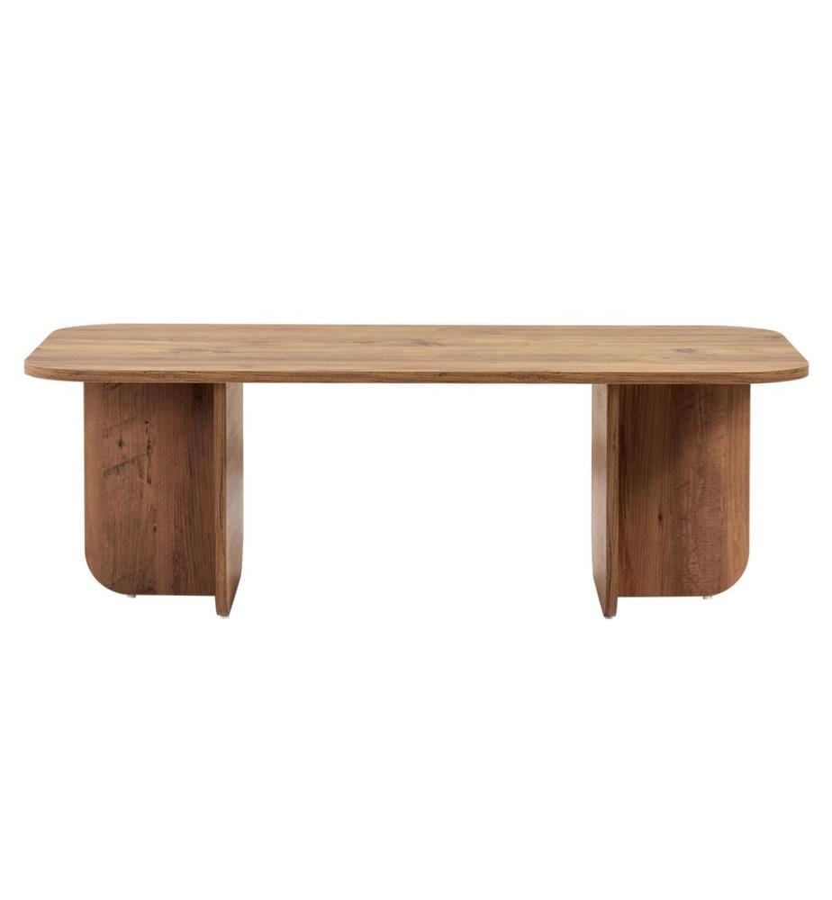 Table basse, pin Atlantique, panneau de particules 100 % mélaminé