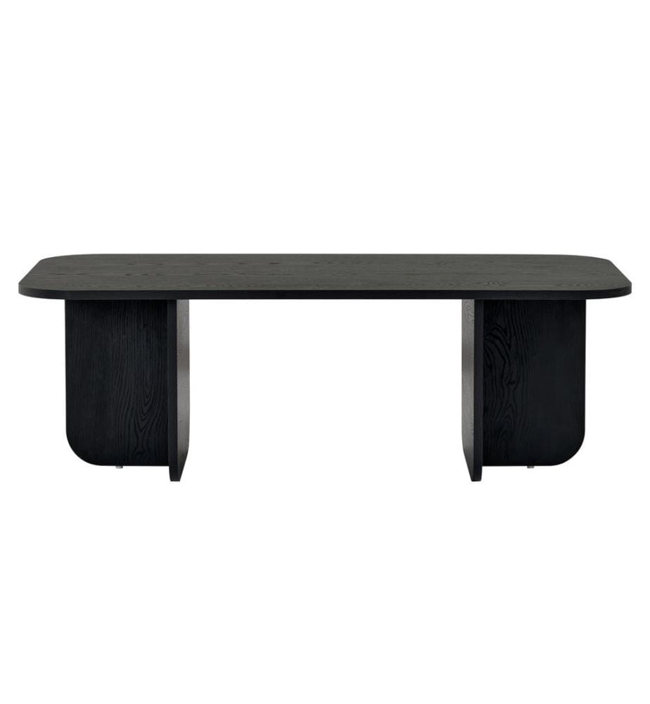Couchtisch, Holz schwarz, 100 % MELAMINBESCHICHTETE SPANPLATTE