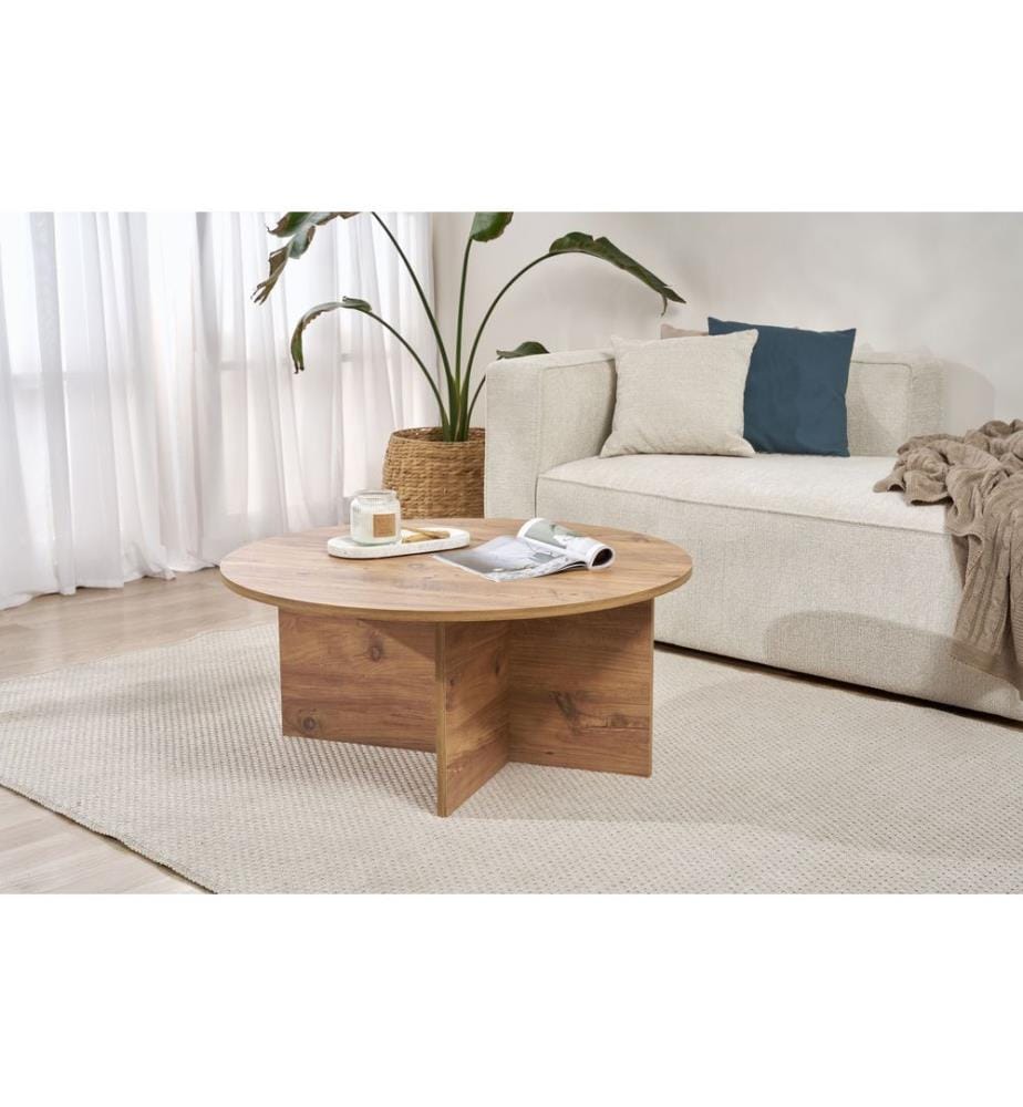 Couchtisch, Atlantik-Kiefer, 100 % MELAMINBESCHICHTETE SPANPLATTE