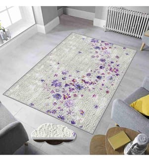 Teppich, Mehrfarbig, 100% Polyester, 120 x 180 cm