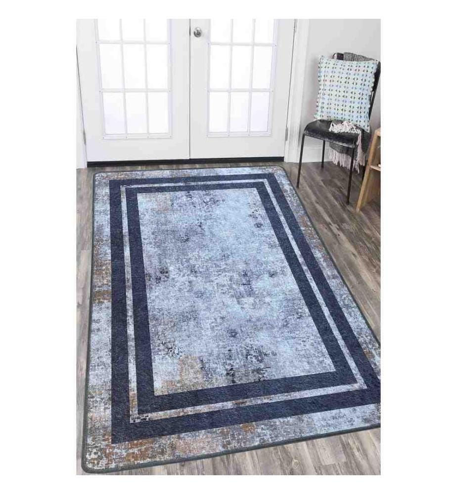 Tapis de salle, Beige, Black, Bronze, 100% Polyester, 80 x 100 cm