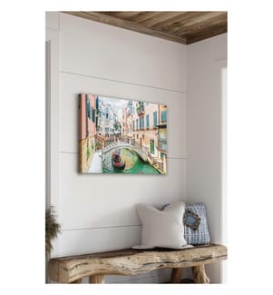 Dekoratives Leinwandbild, mehrfarbig, 100 % LEINWAND