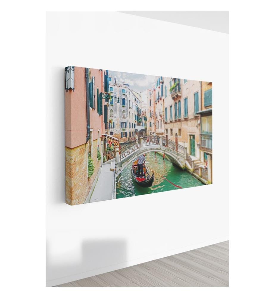 Dekoratives Leinwandbild, mehrfarbig, 100 % LEINWAND