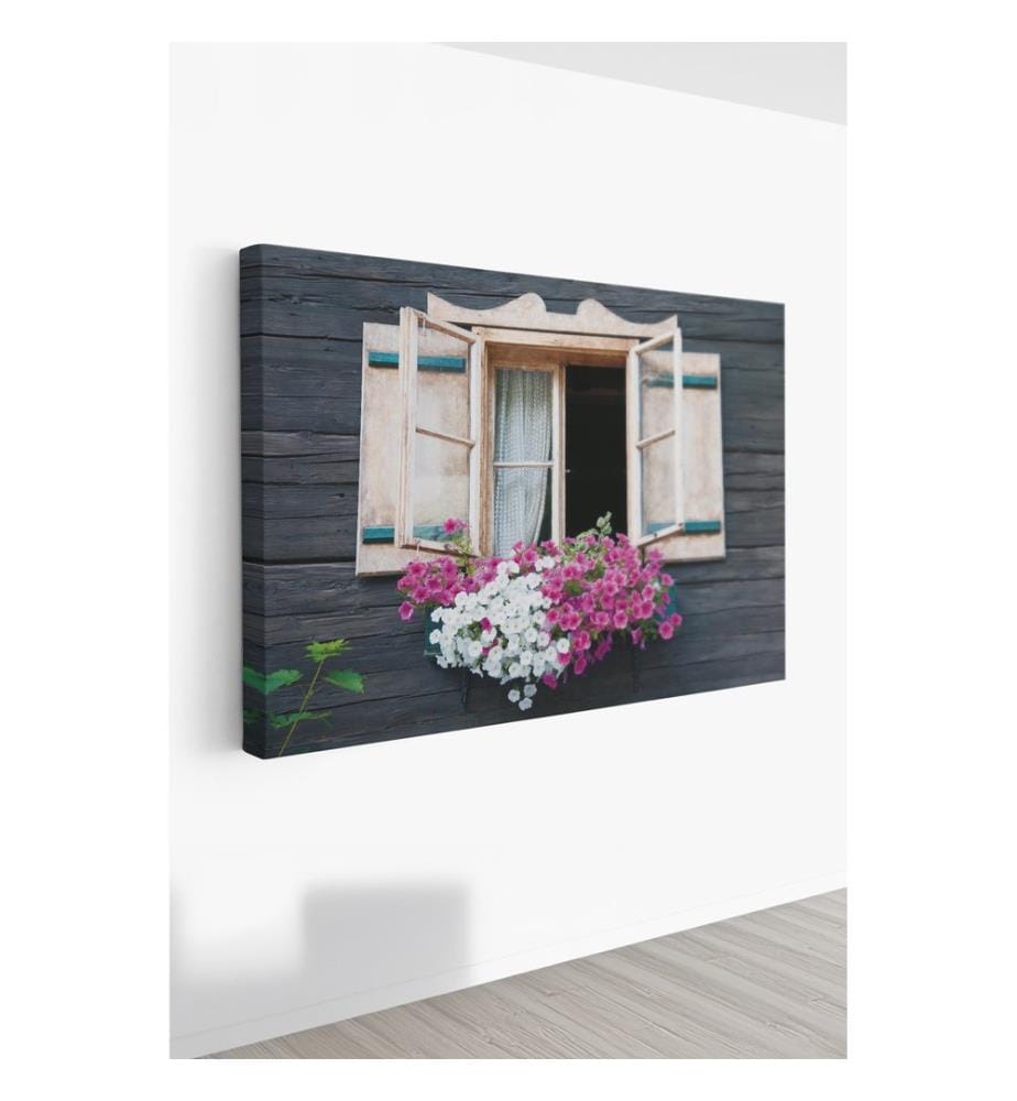 Dekoratives Leinwandbild, mehrfarbig, 100 % LEINWAND
