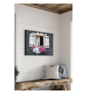 Dekoratives Leinwandbild, mehrfarbig, 100 % LEINWAND