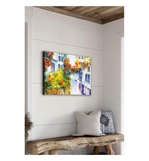 Dekoratives Leinwandbild, mehrfarbig, 100 % LEINWAND