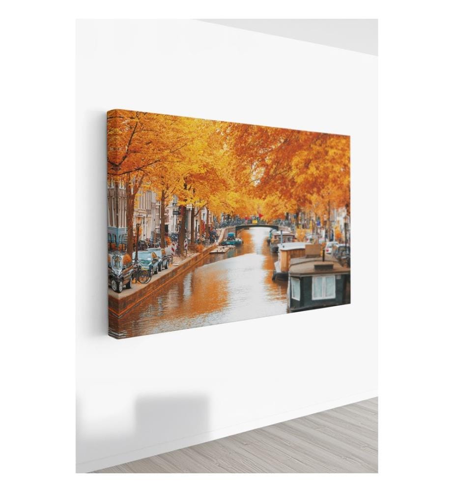 Dekoratives Leinwandbild, mehrfarbig, 100 % LEINWAND