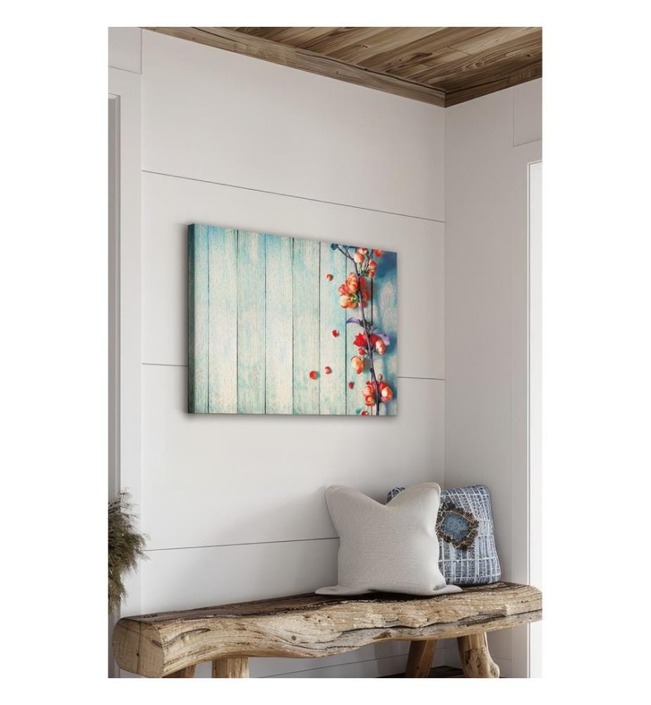 Dekoratives Leinwandbild, mehrfarbig, 100 % LEINWAND
