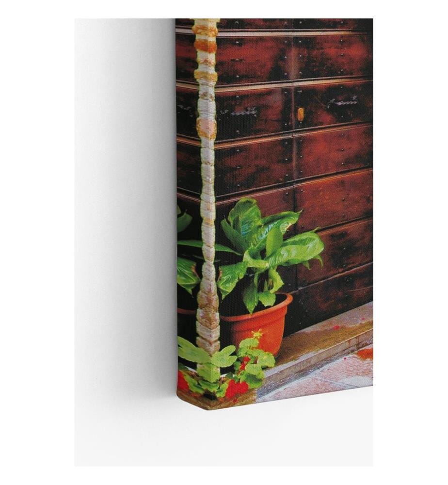 Dekoratives Leinwandbild, mehrfarbig, 100 % LEINWAND