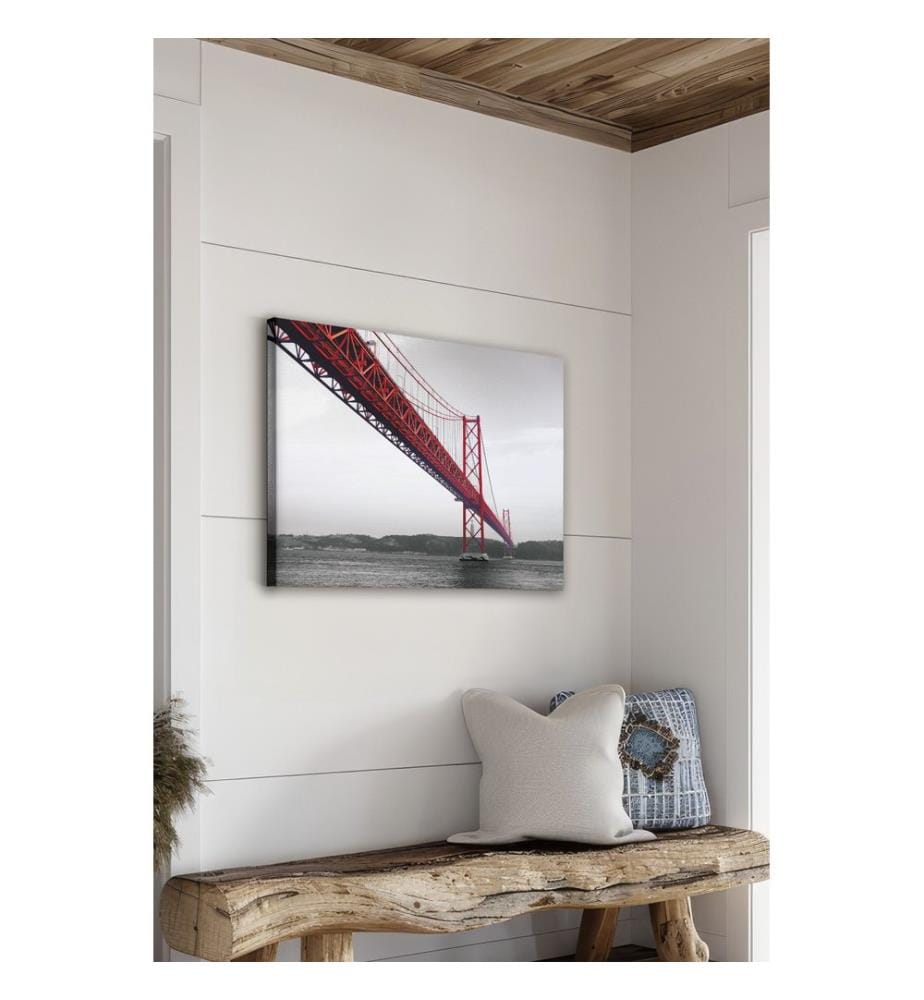 Dekoratives Leinwandbild, mehrfarbig, 100 % LEINWAND