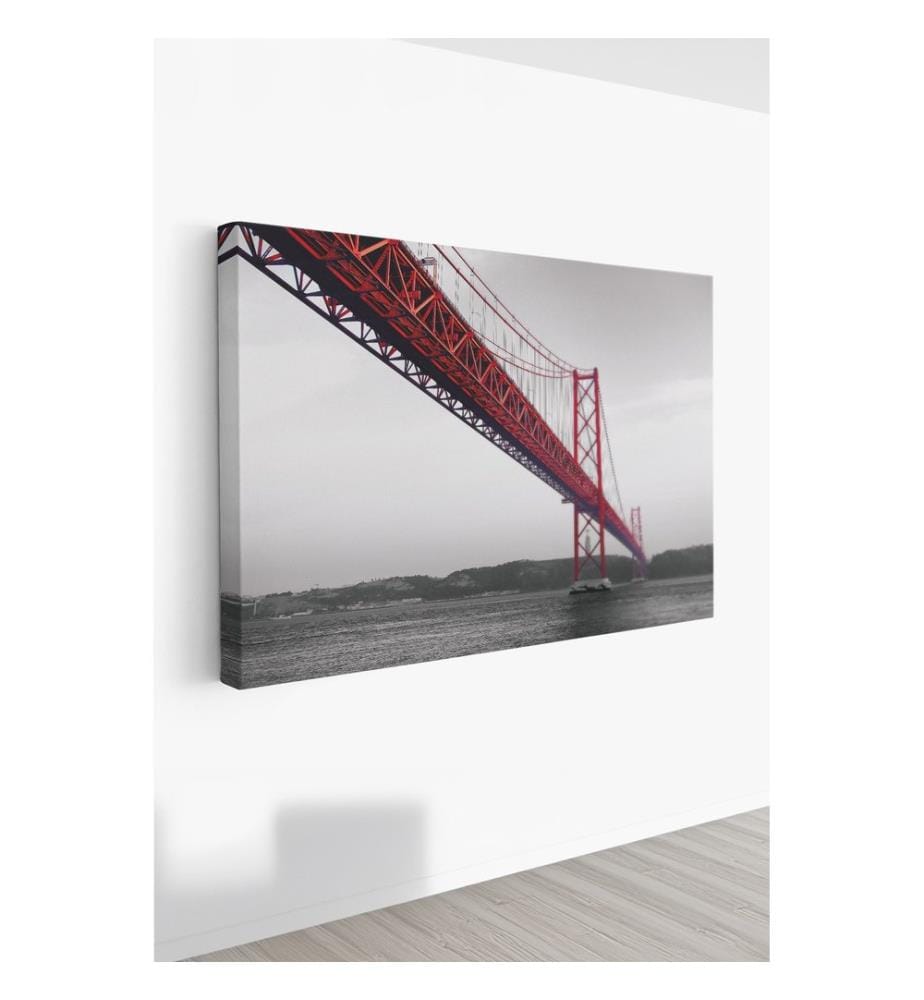 Dekoratives Leinwandbild, mehrfarbig, 100 % LEINWAND