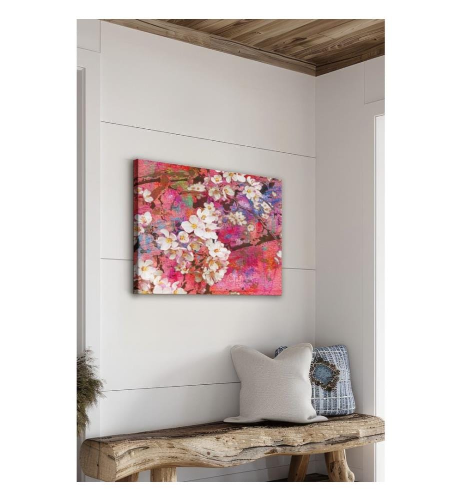 Dekoratives Leinwandbild, mehrfarbig, 100 % LEINWAND