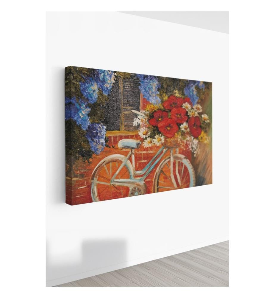 Dekoratives Leinwandbild, mehrfarbig, 100 % LEINWAND