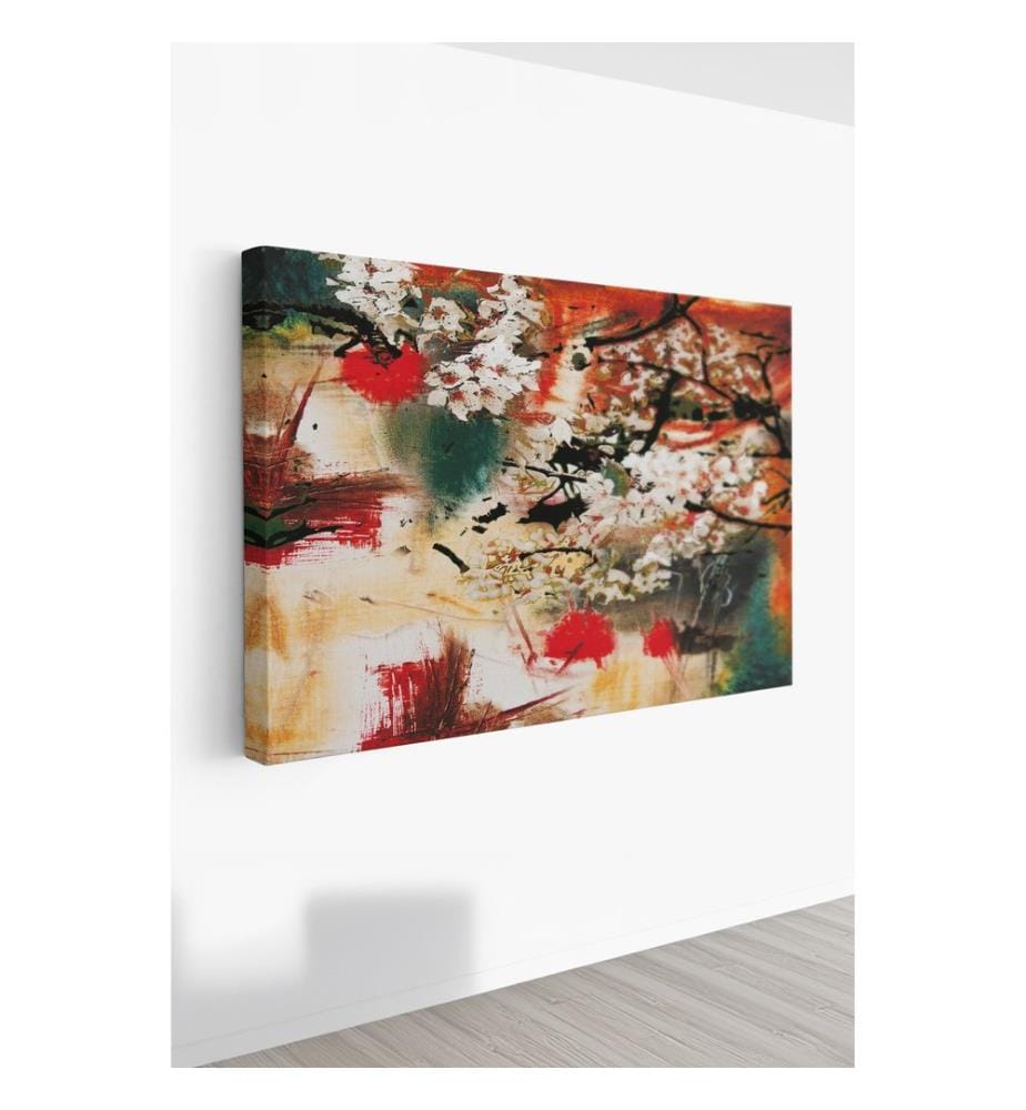 Dekoratives Leinwandbild, mehrfarbig, 100 % LEINWAND