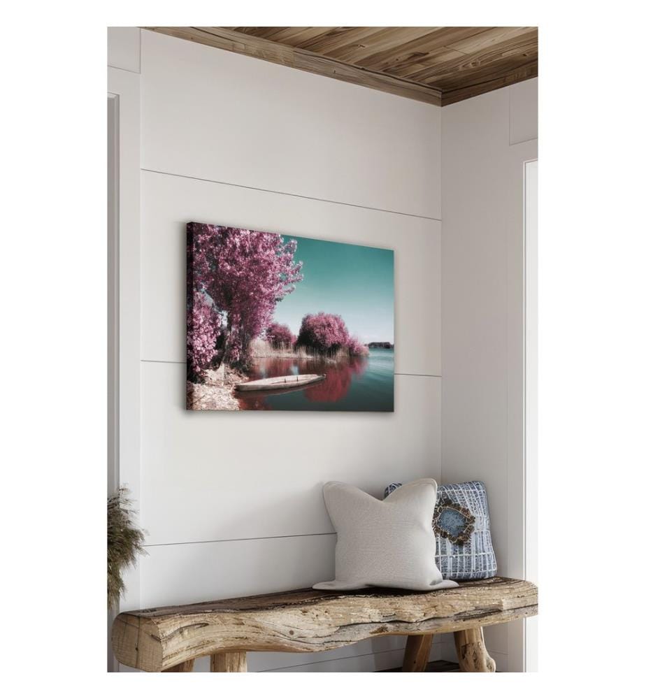 Dekoratives Leinwandbild, mehrfarbig, 100 % LEINWAND