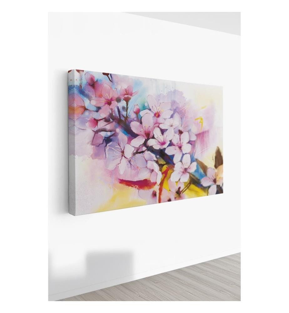 Dekoratives Leinwandbild, mehrfarbig, 100 % LEINWAND