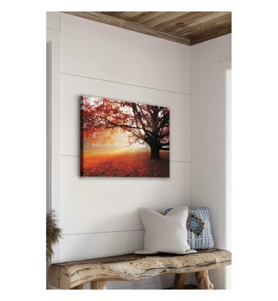 Dekoratives Leinwandbild, mehrfarbig, 100 % LEINWAND