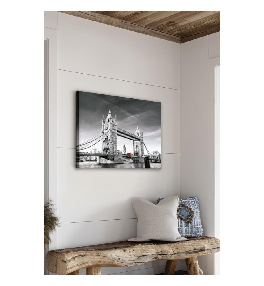 Dekoratives Leinwandbild, mehrfarbig, 100 % LEINWAND