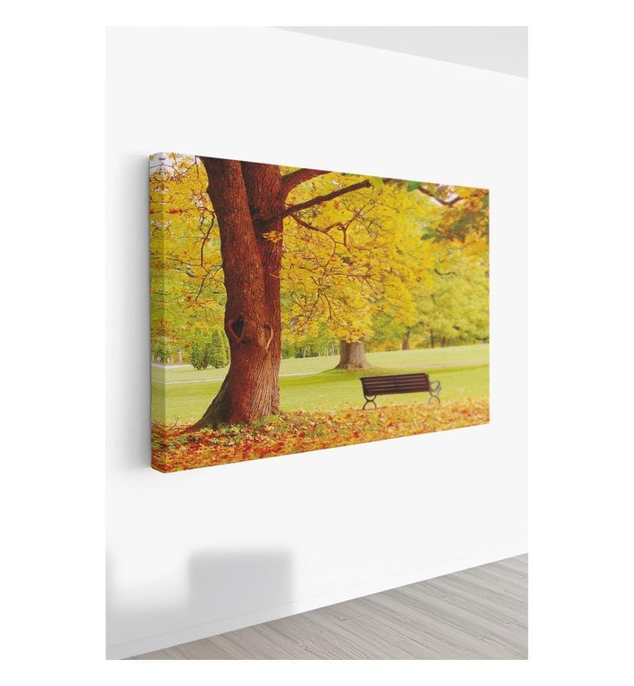 Dekoratives Leinwandbild, mehrfarbig, 100 % LEINWAND