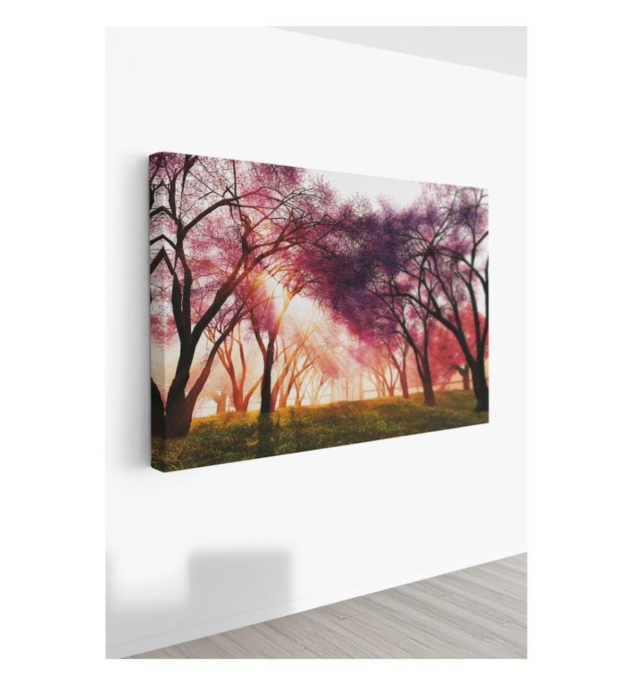 Dekoratives Leinwandbild, mehrfarbig, 100 % LEINWAND