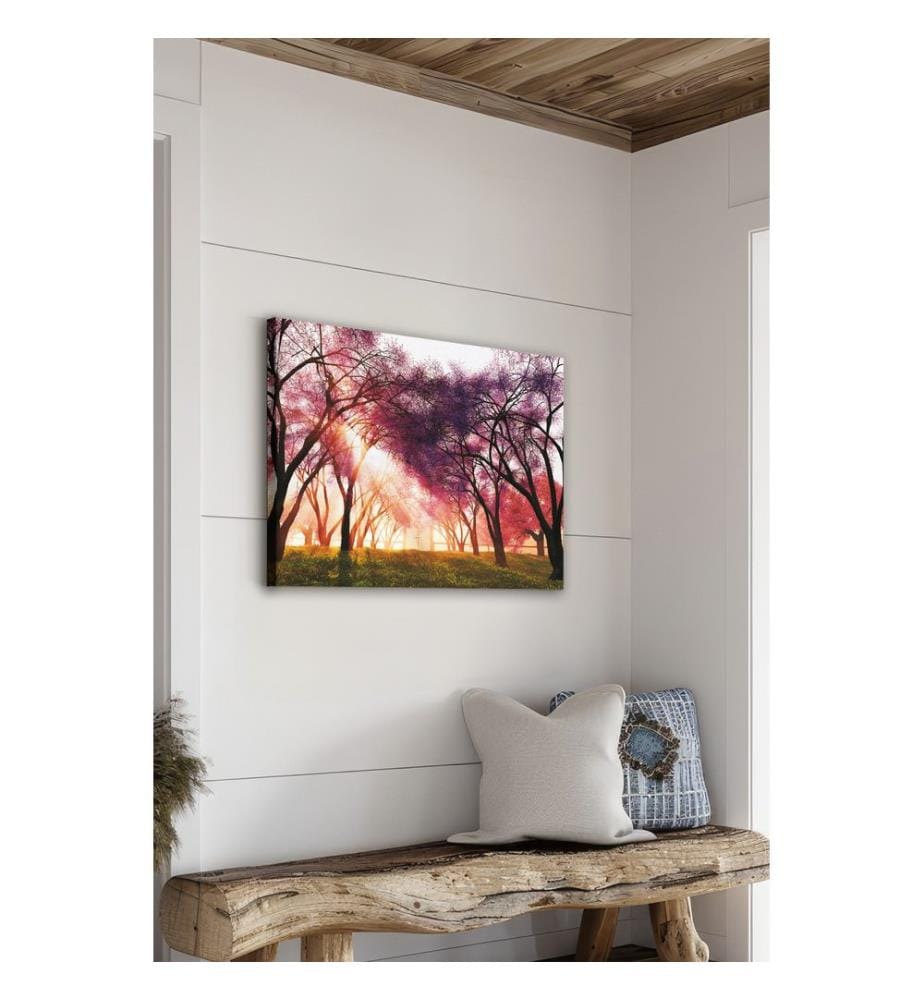 Dekoratives Leinwandbild, mehrfarbig, 100 % LEINWAND
