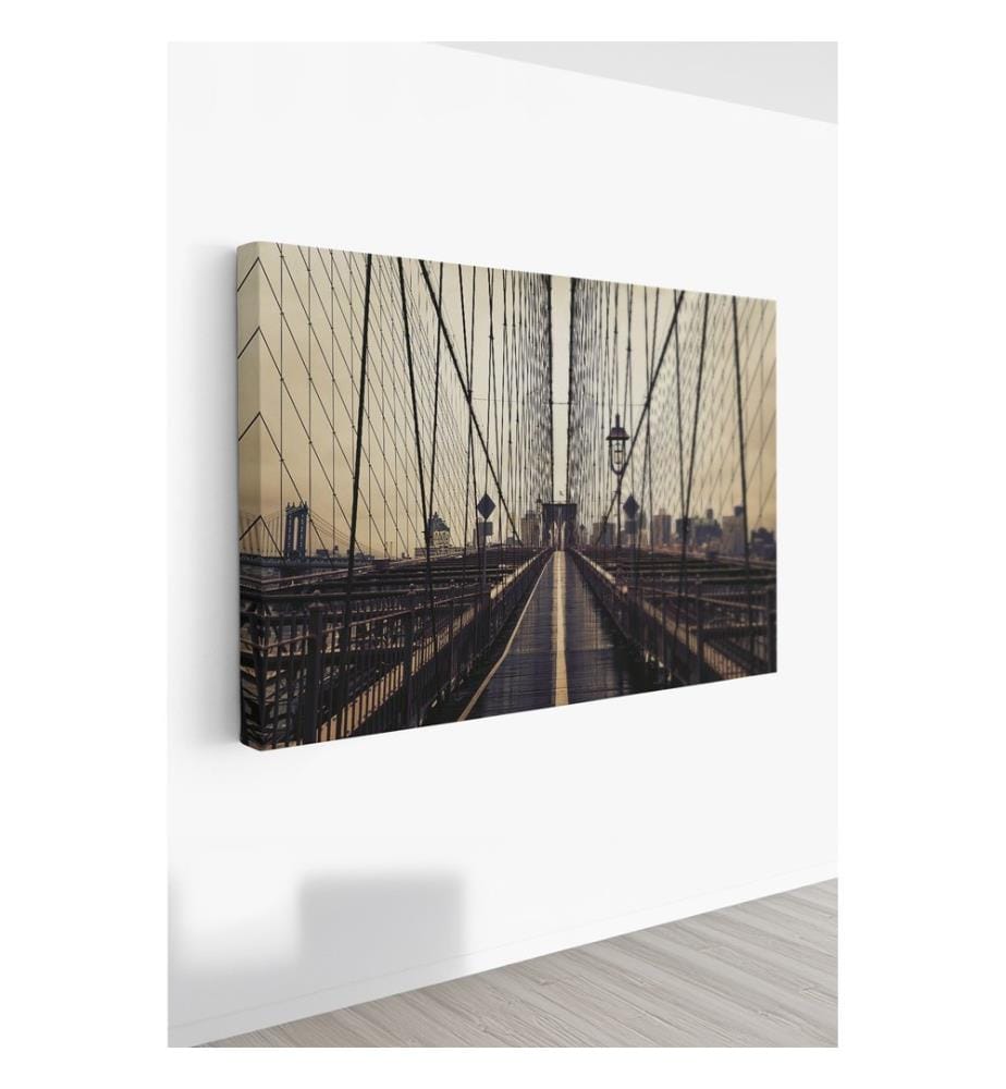 Dekoratives Leinwandbild, mehrfarbig, 100 % LEINWAND