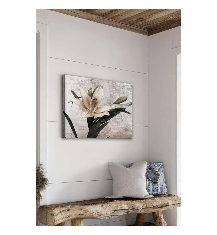 Dekoratives Leinwandbild, mehrfarbig, 100 % LEINWAND