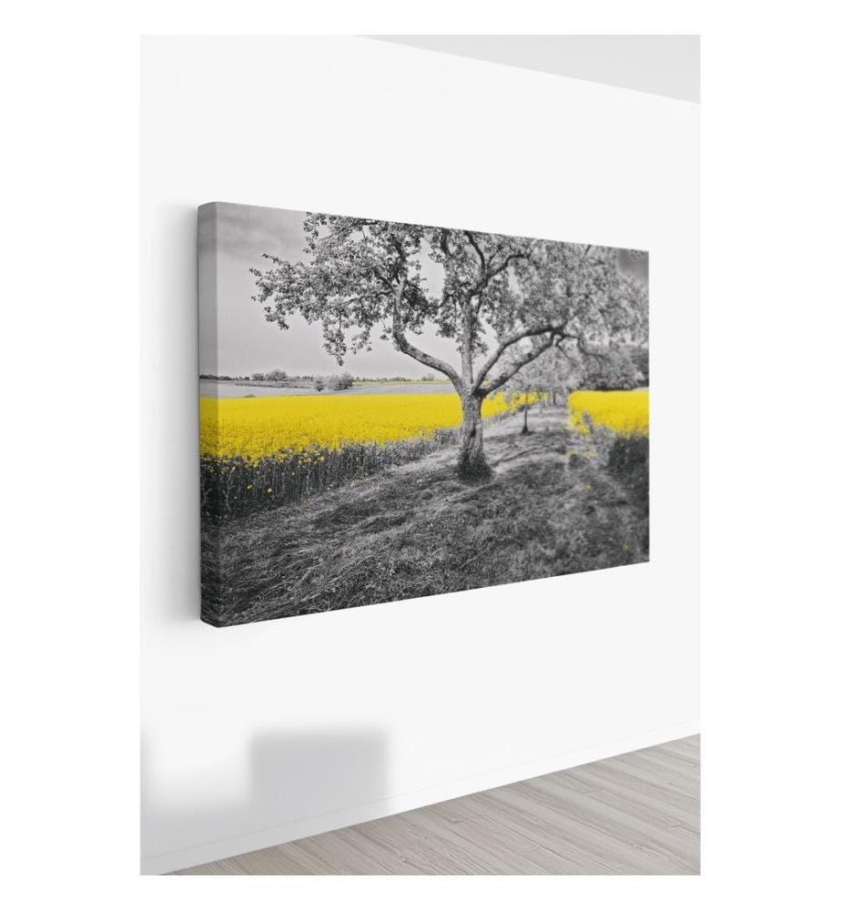 Dekoratives Leinwandbild, mehrfarbig, 100 % LEINWAND