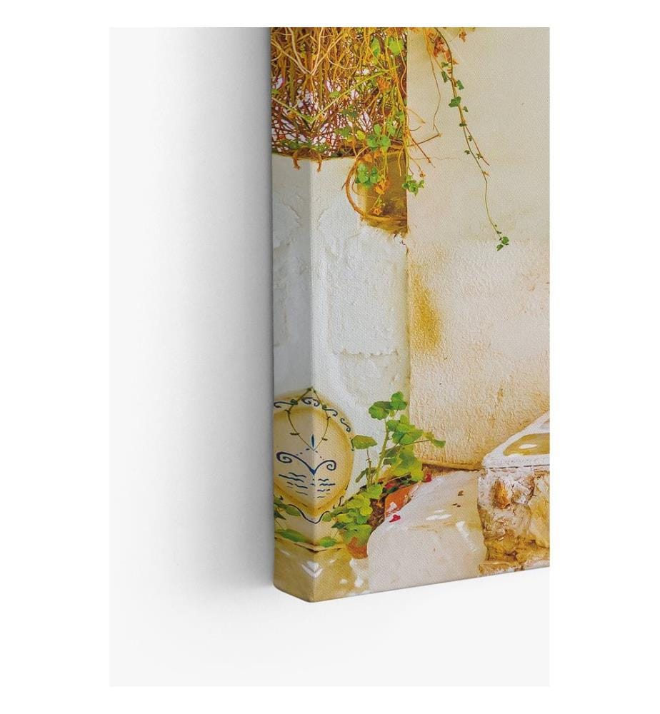 Dekoratives Leinwandbild, mehrfarbig, 100 % LEINWAND