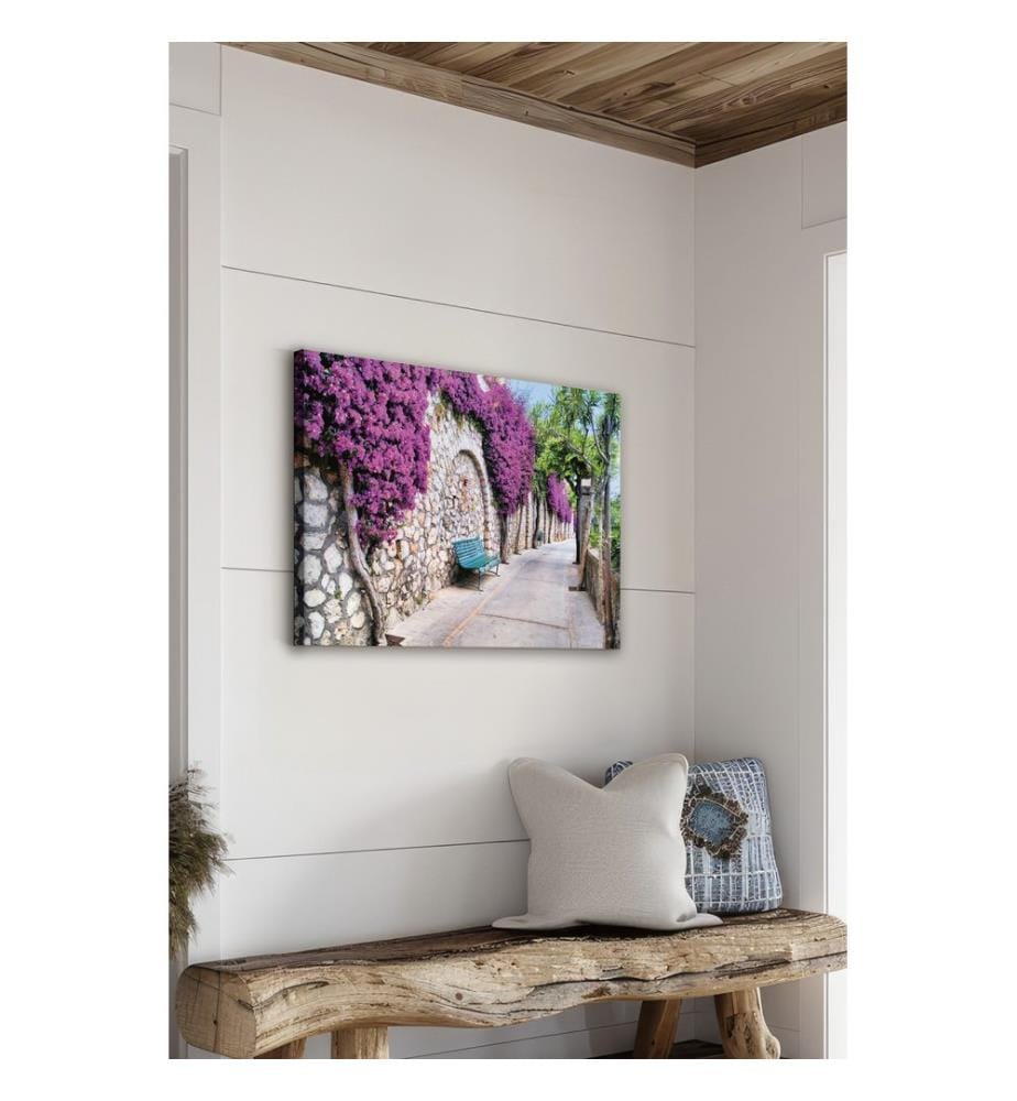 Dekoratives Leinwandbild, mehrfarbig, 100 % LEINWAND