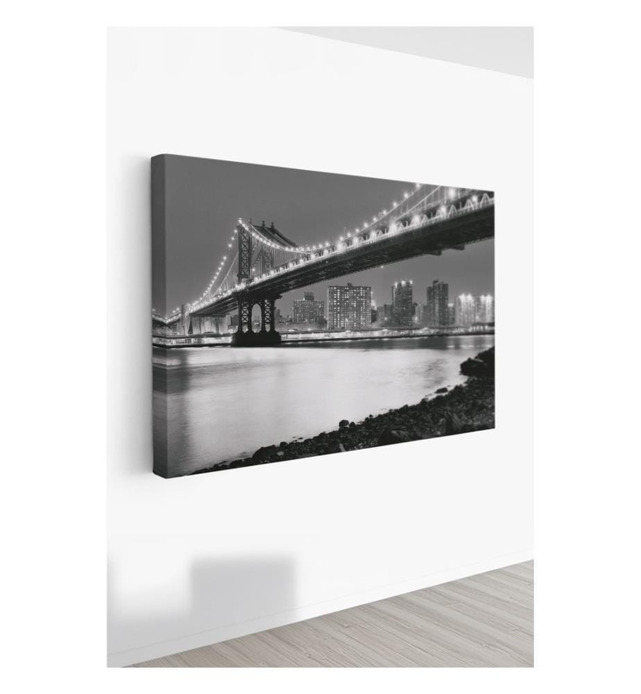 Dekoratives Leinwandbild, mehrfarbig, 100 % LEINWAND