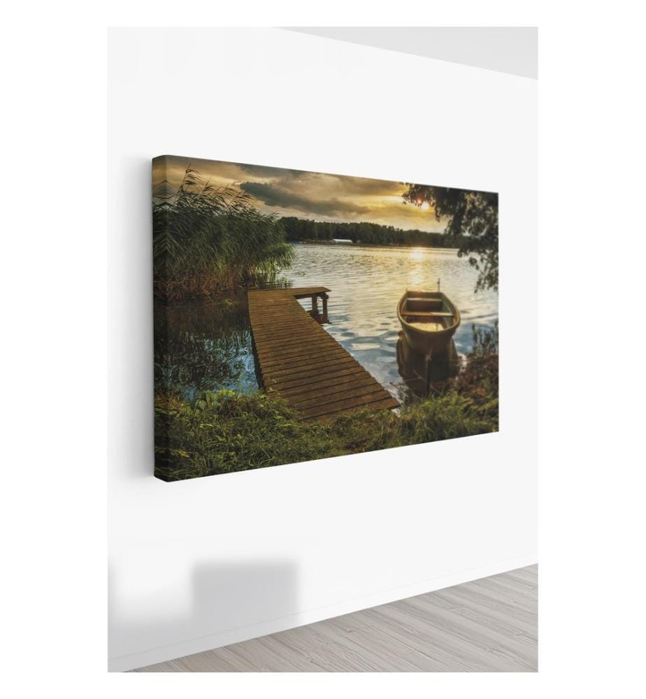 Dekoratives Leinwandbild, mehrfarbig, 100 % LEINWAND