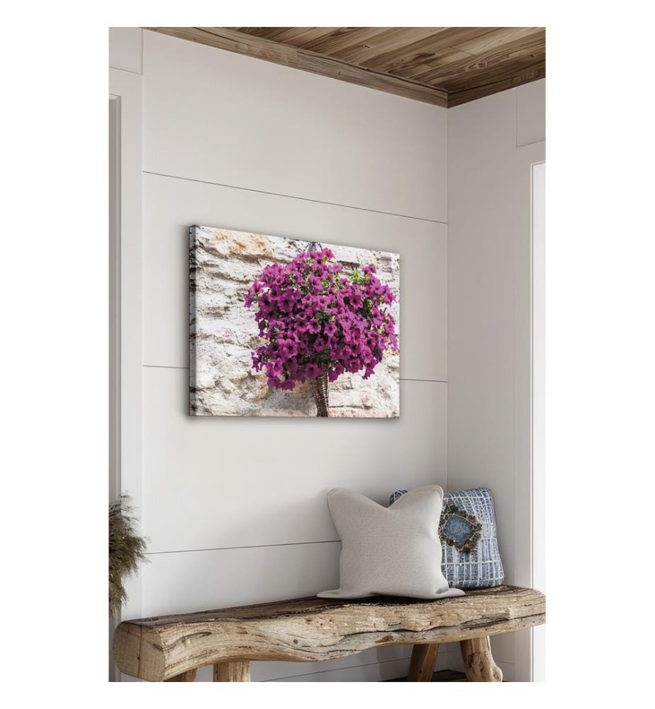 Dekoratives Leinwandbild, mehrfarbig, 100 % LEINWAND