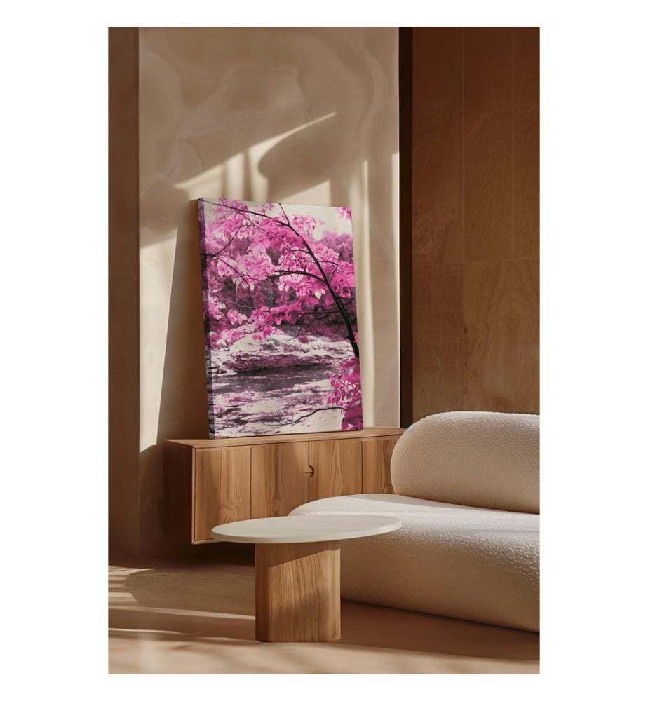 Dekoratives Leinwandbild, mehrfarbig, 100 % LEINWAND