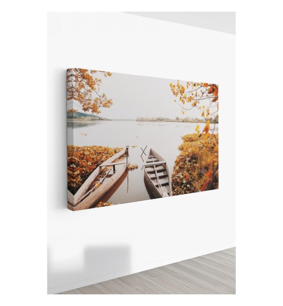 Dekoratives Leinwandbild, mehrfarbig, 100 % LEINWAND