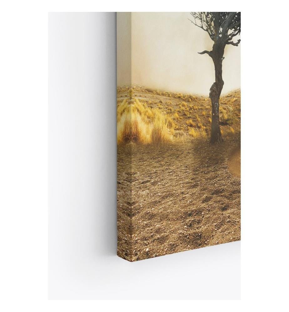 Dekoratives Leinwandbild, mehrfarbig, 100 % LEINWAND