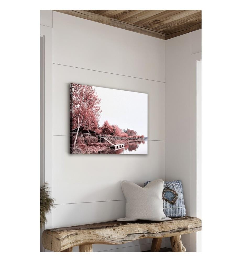 Dekoratives Leinwandbild, mehrfarbig, 100 % LEINWAND