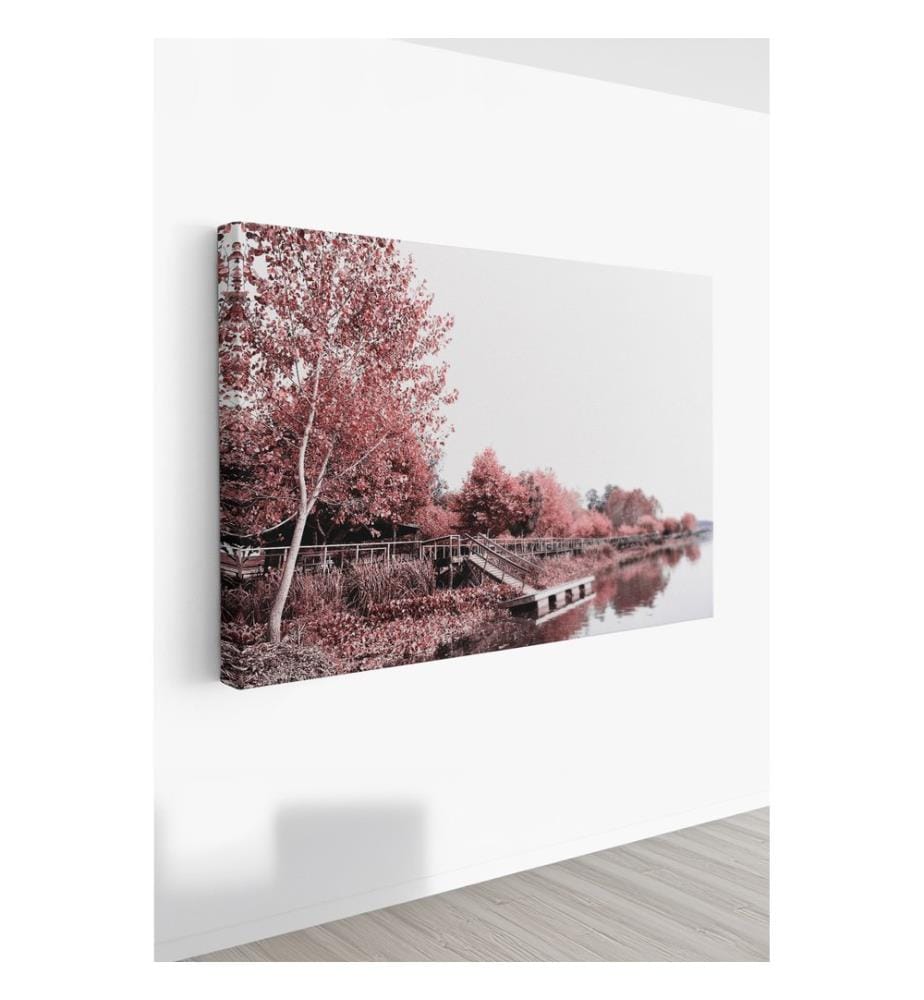 Dekoratives Leinwandbild, mehrfarbig, 100 % LEINWAND