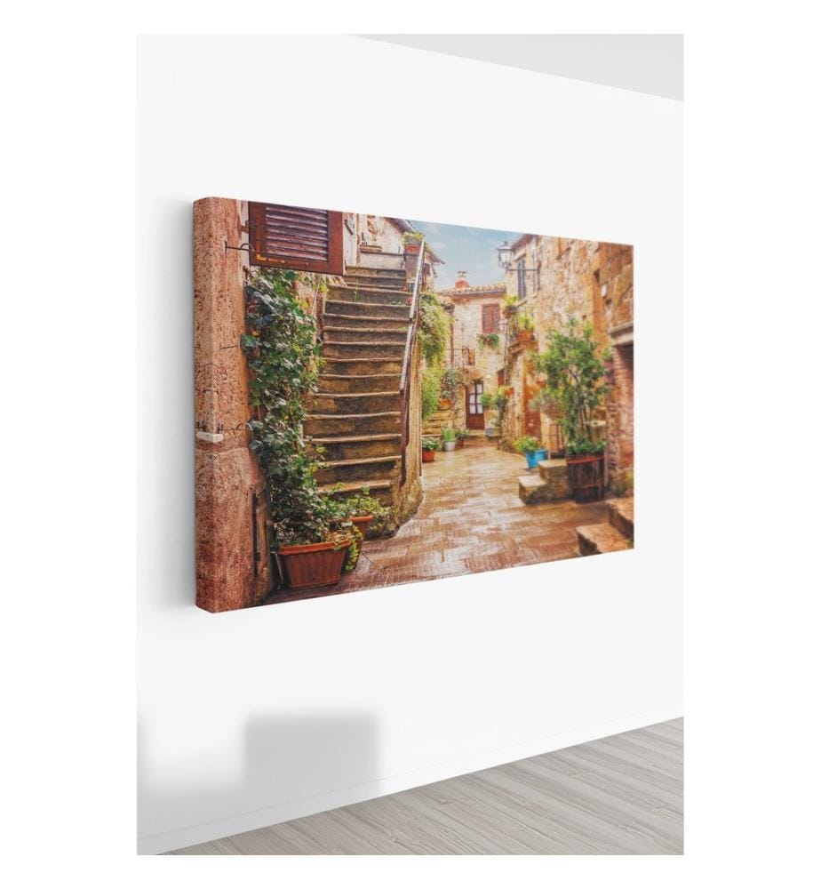 Dekoratives Leinwandbild, mehrfarbig, 100 % LEINWAND
